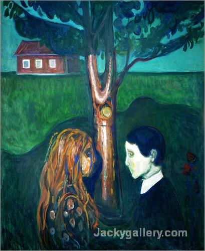 Aug in Aug . by Edvard Munch paintings reproduction